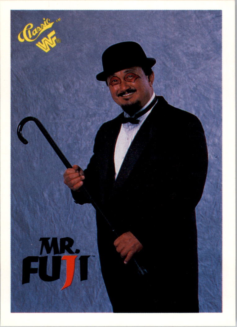 1990 Classic WWF #22 Mr. Fuji