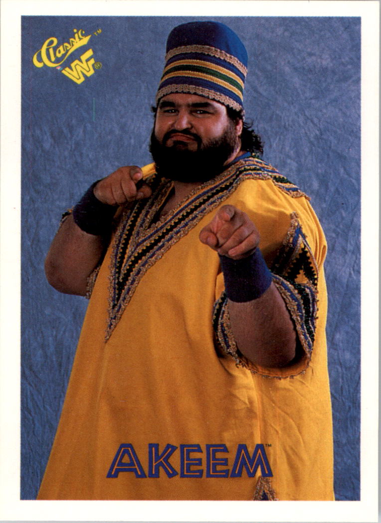 1990 Classic WWF #25 Akeem