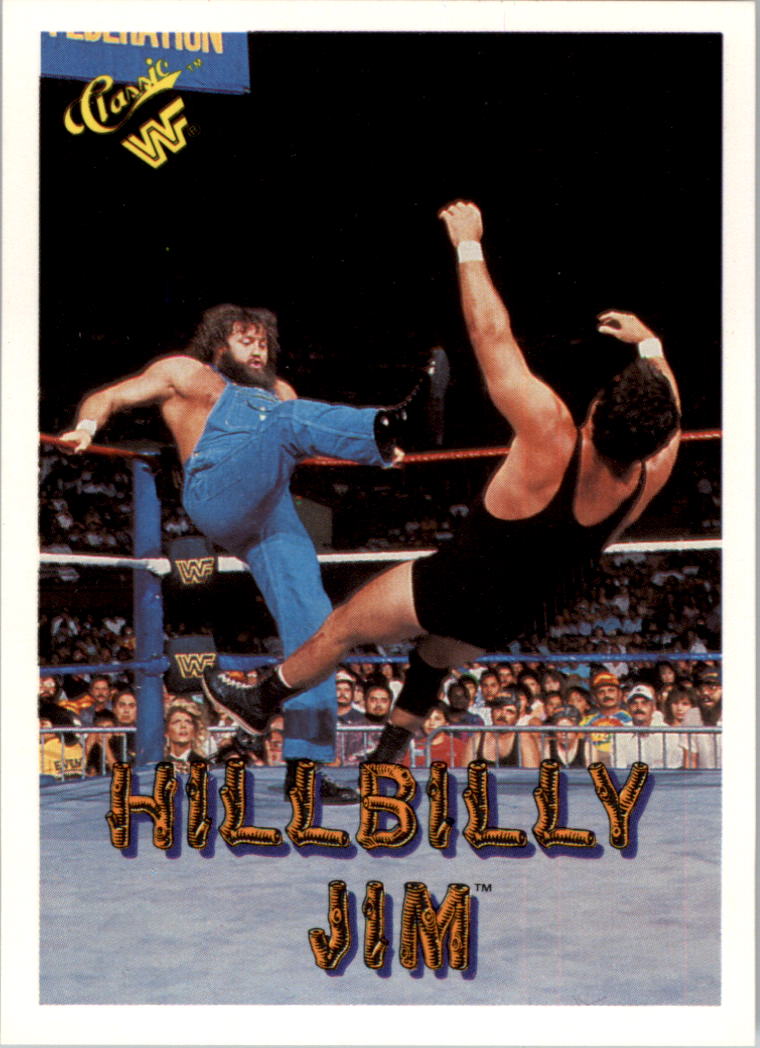 1990 Classic WWF #40 Hillbilly Jim