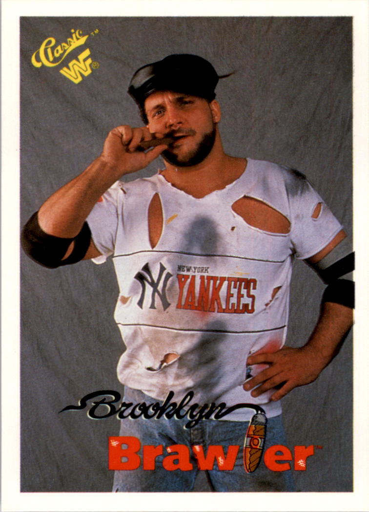 1990 Classic WWF 50 Brooklyn Brawler NMMT