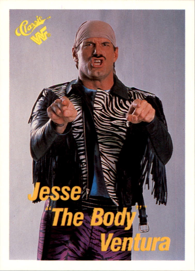 1990 Classic WWF #53 Jesse The Body Ventura - NM-MT