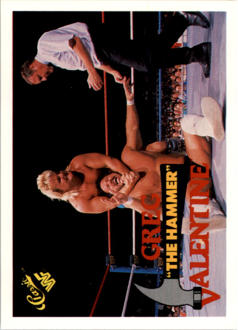 1990 Classic WWF #86 Greg The Hammer Valentine