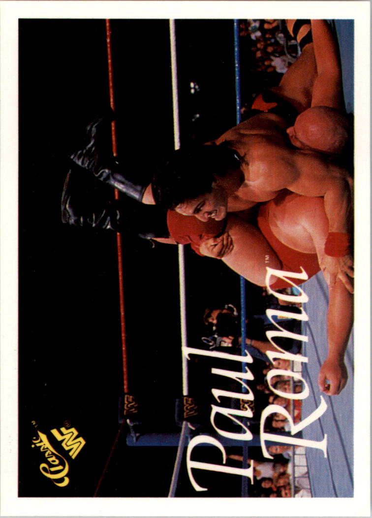 1990 Classic WWF #98 Paul Roma