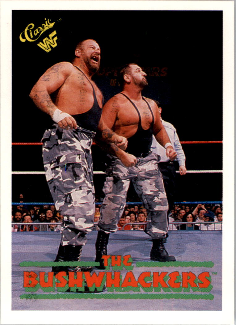 1990 Classic WWF #116 Bushwhackers