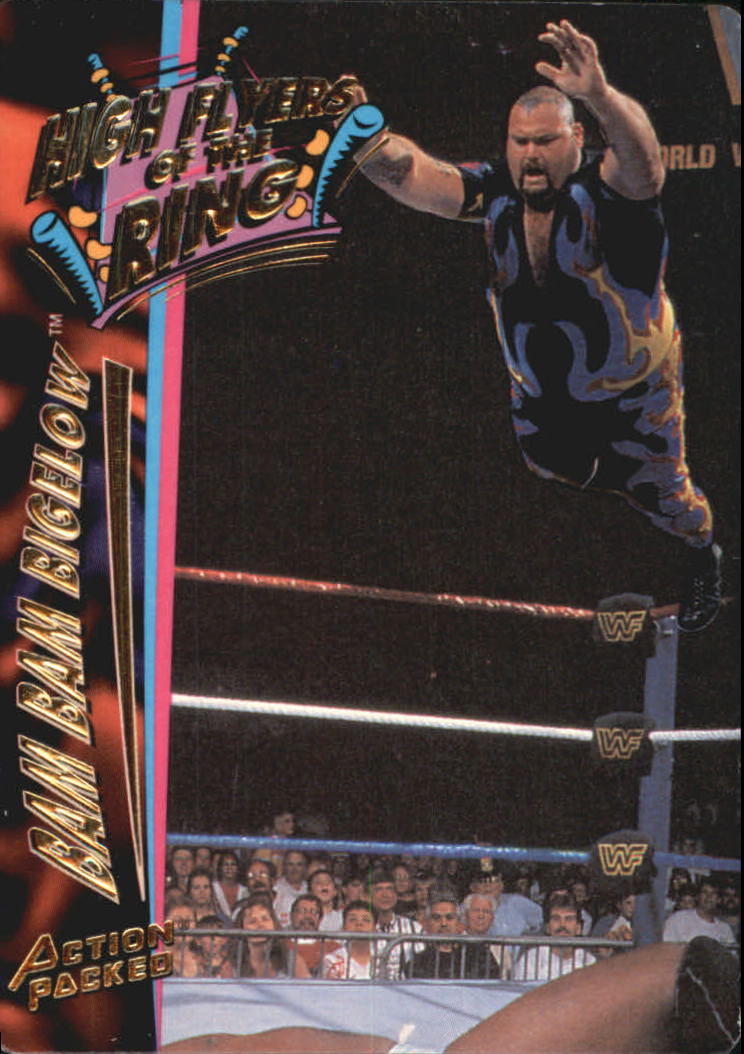 1995 Action Packed WWF #42 Bam Bam Bigelow HFR