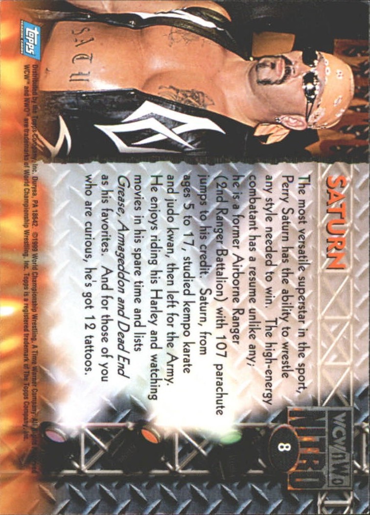 WCW カード 72枚 Kaz hayashi or shiryu topps embossed wcw wwf WRESTLING CARD