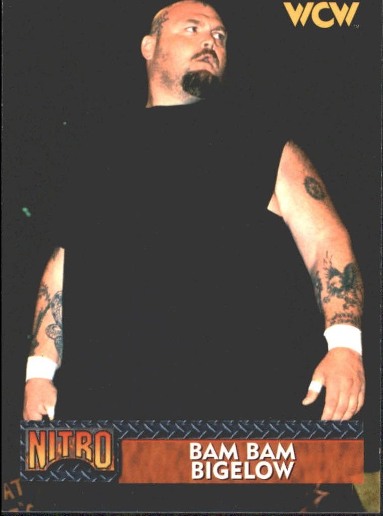 1999 Topps WCW/nWo Nitro #9 Bam Bam Bigelow