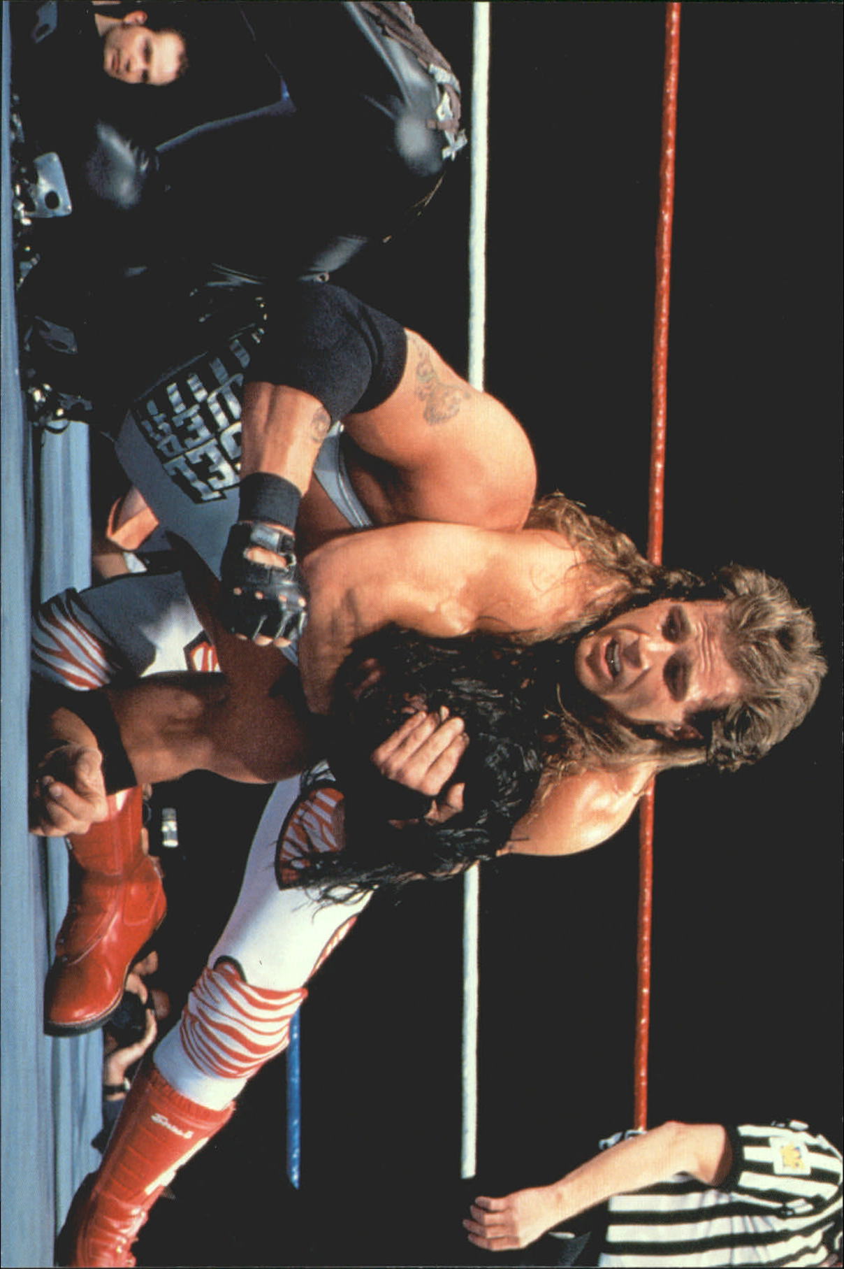 1999 Comic Images WWF WrestleMania Live 4 X 6 #18 Diesel/Shawn Michaels