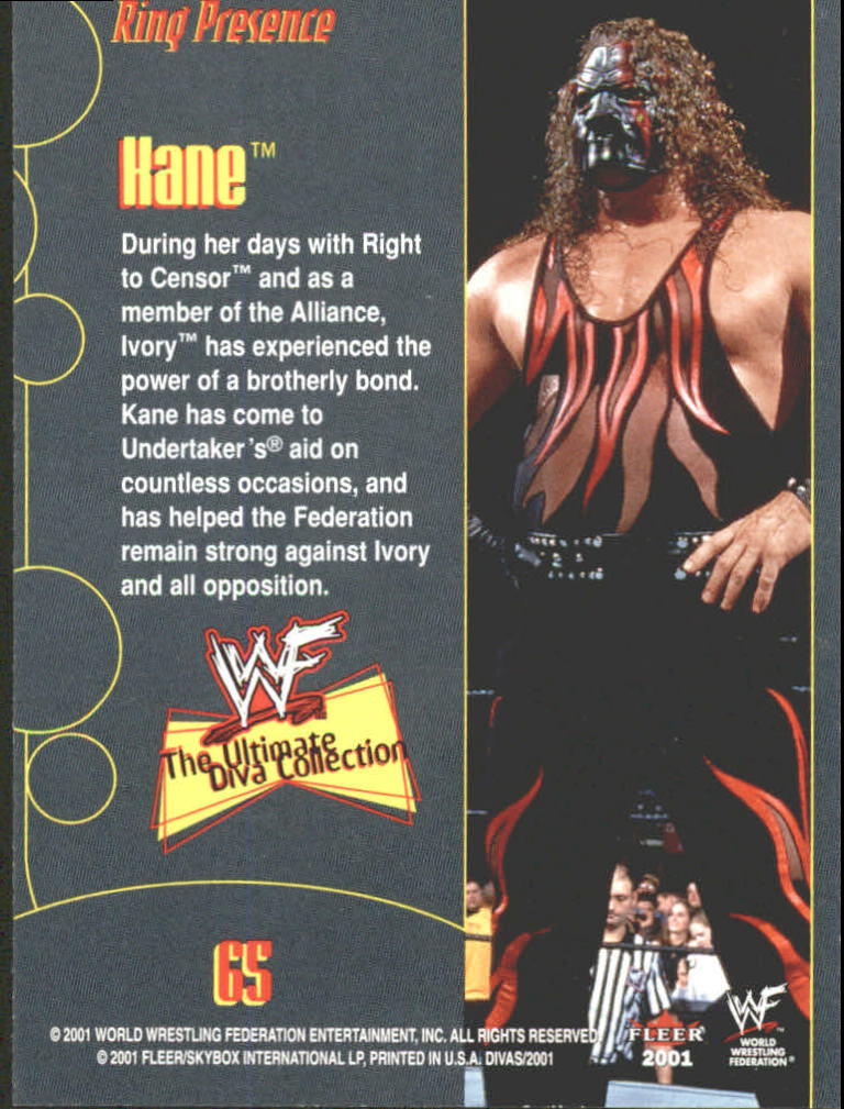 A6913- 2001 Fleer WWF The Ultimate Diva Collection -You Pick- 15+ FREE US SHIP