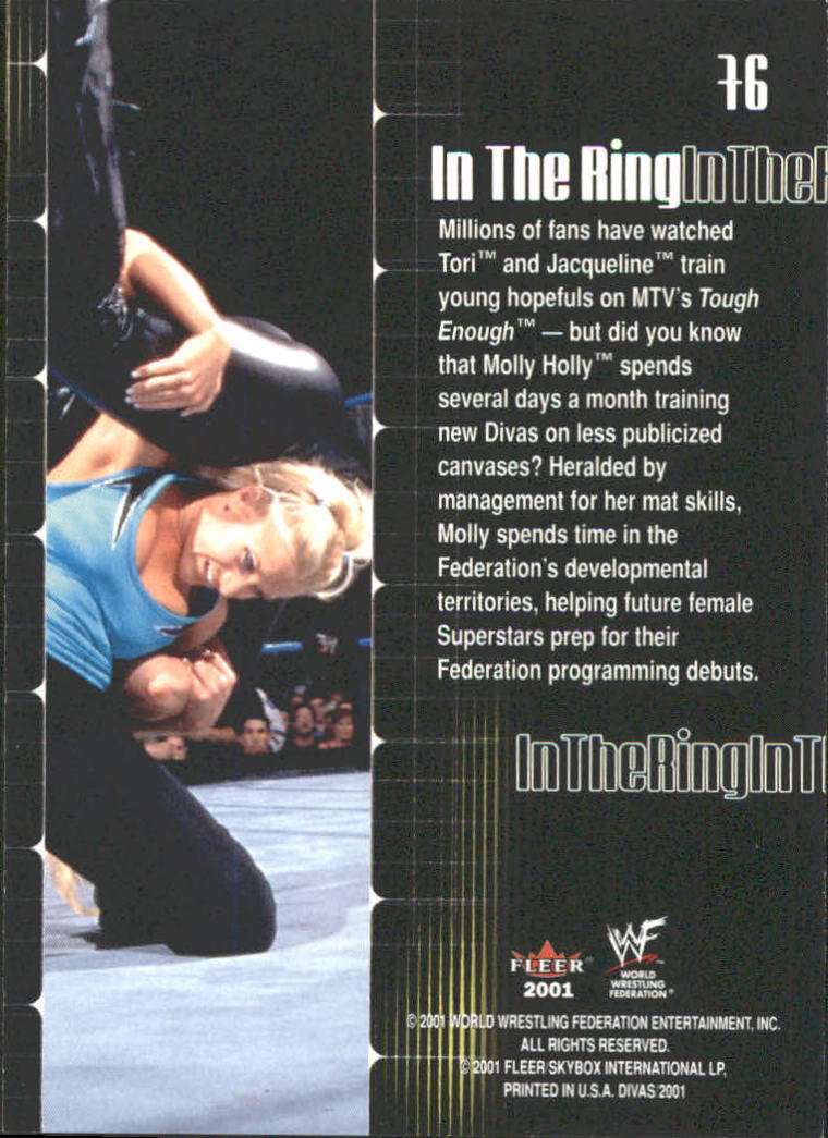 A6913- 2001 Fleer WWF The Ultimate Diva Collection -You Pick- 15+ FREE US SHIP