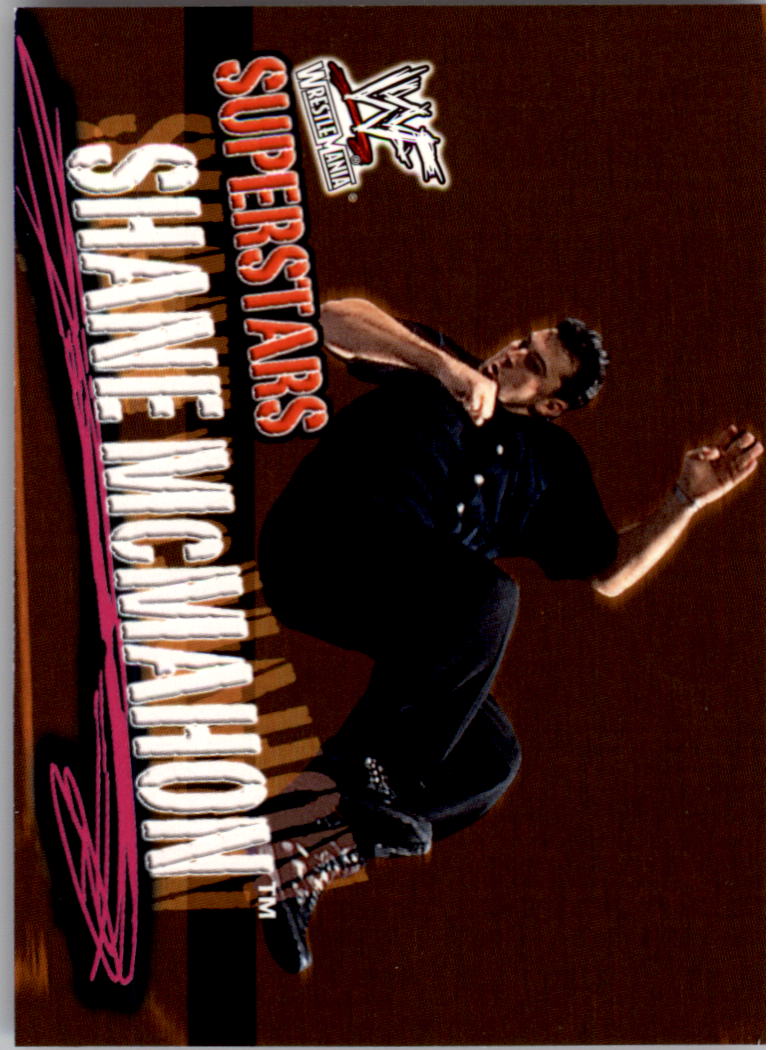 2001 Fleer WWF WrestleMania #8 Shane McMahon