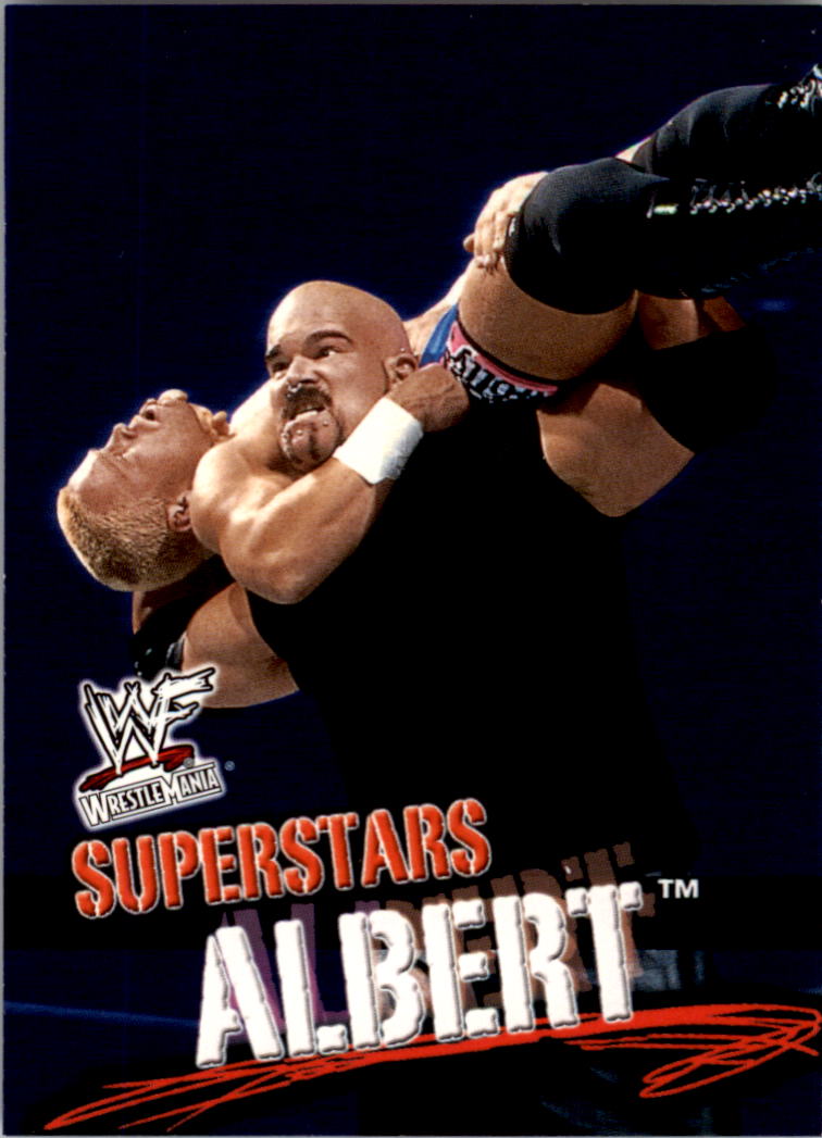 2001 Fleer WWF WrestleMania #12 Albert