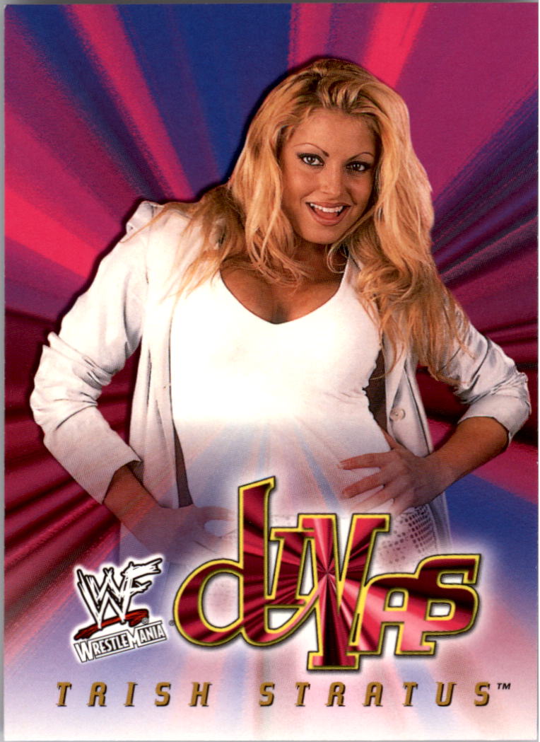 2001 Fleer WWF WrestleMania #68 Trish Stratus DIVAS RC
