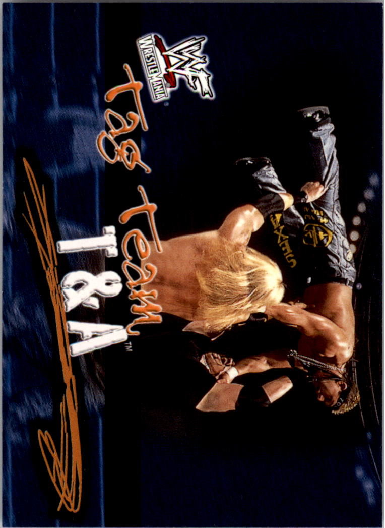2001 Fleer WWF WrestleMania #74 T & A TT