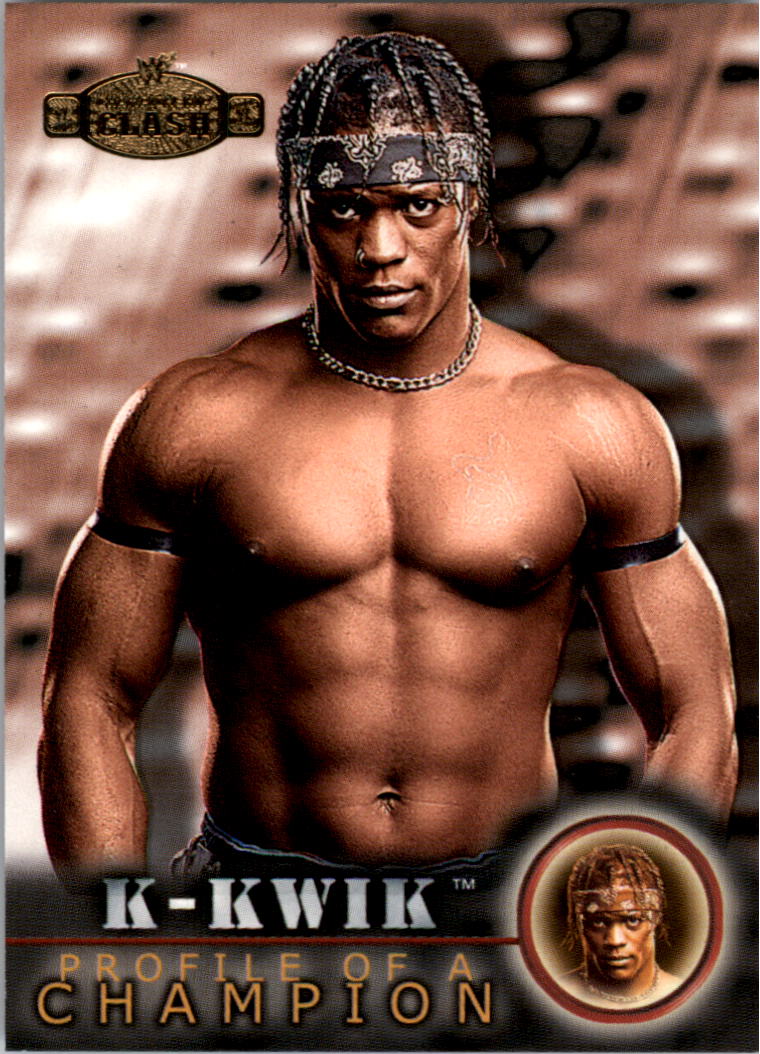 2001 Fleer WWF Championship Clash #42 K-Kwik PC - NM