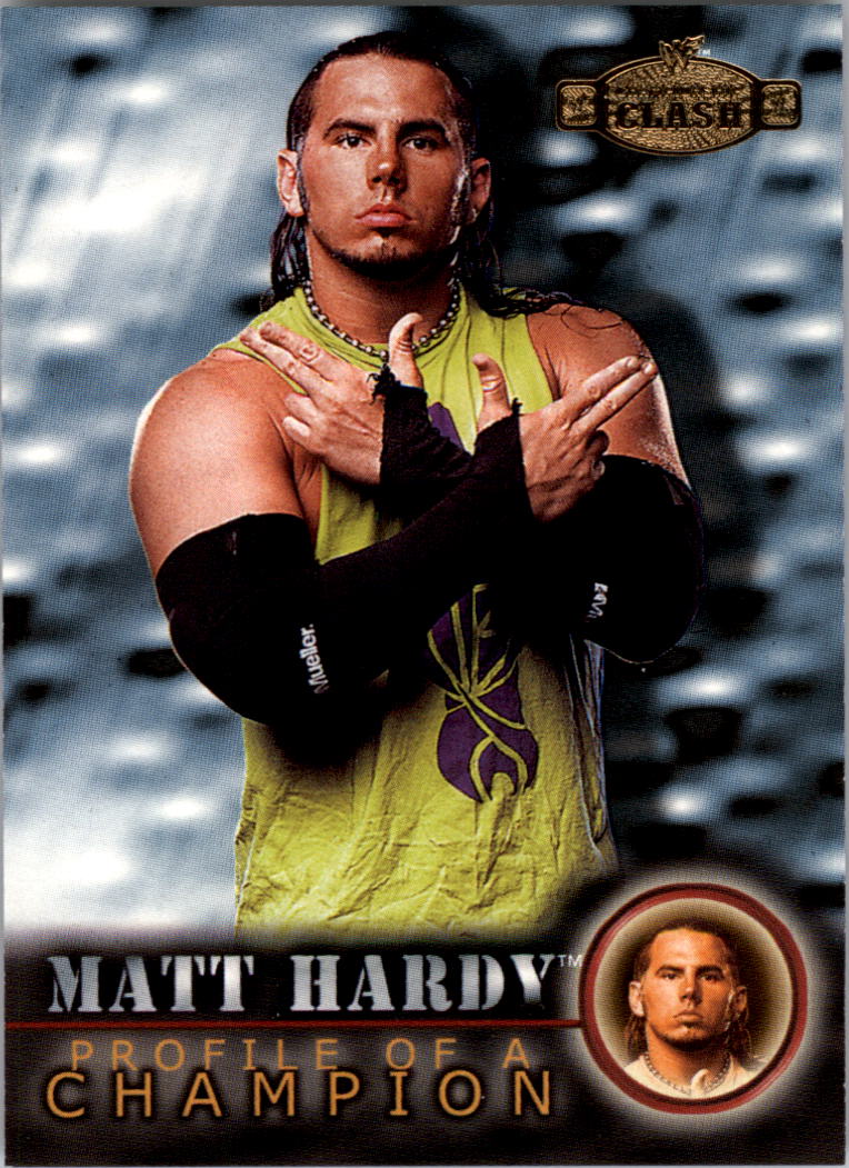 2001 Fleer WWF Championship Clash #51 Matt Hardy PC