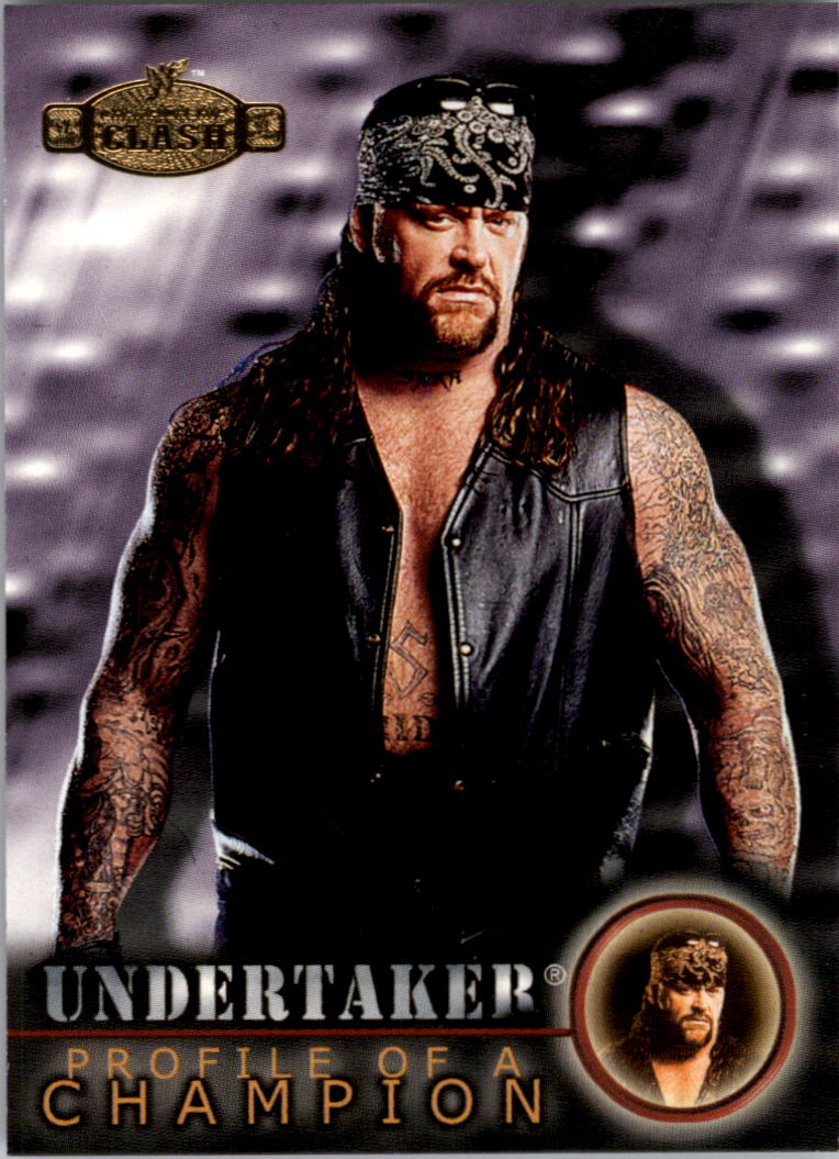 2001 Fleer WWF Championship Clash #52 Undertaker PC