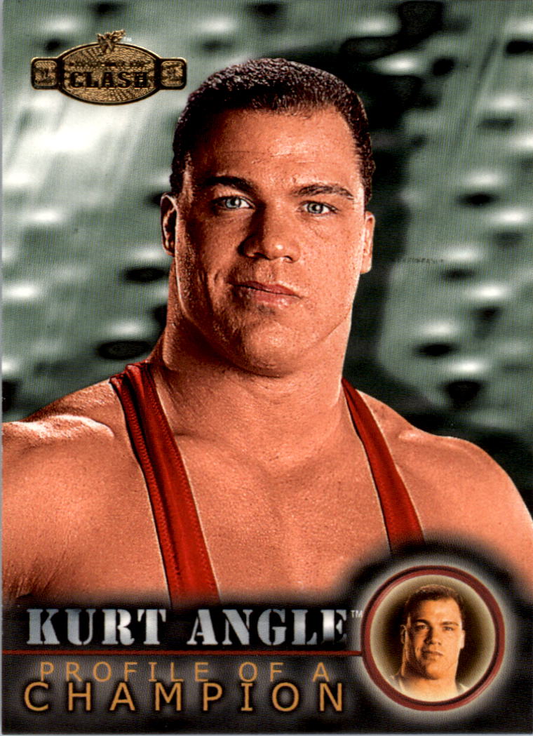 2001 Fleer WWF Championship Clash #62 Kurt Angle PC