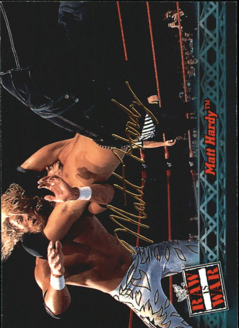 2001 Fleer WWF Raw Is War #13 Matt Hardy RC