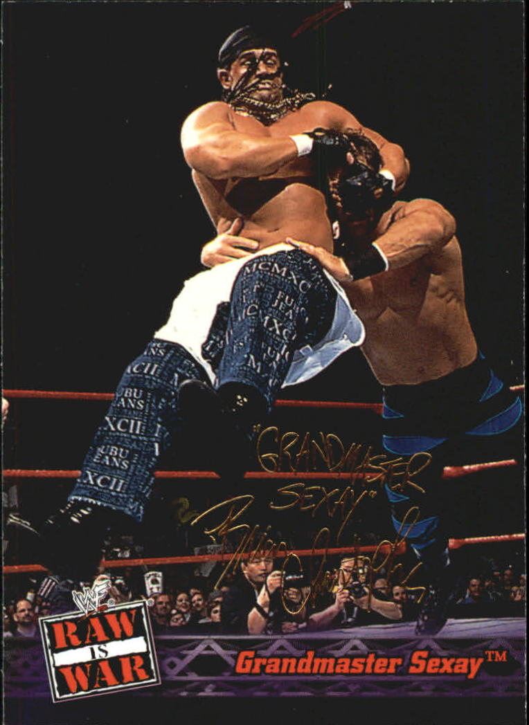 2001 Fleer WWF Raw Is War #35 Grandmaster Sexay RC