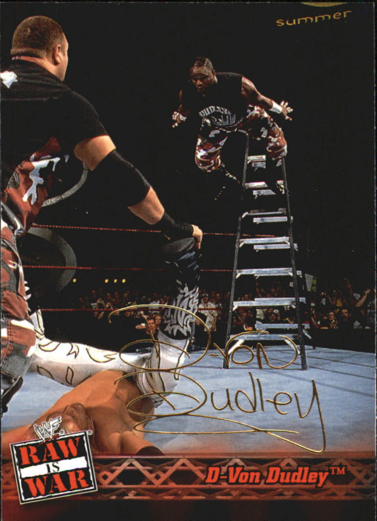 2001 Fleer WWF Raw Is War #37 D-Von Dudley RC