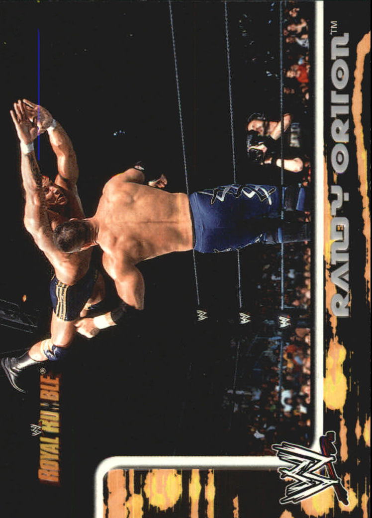 2002 Fleer WWE Royal Rumble #14 Randy Orton RC