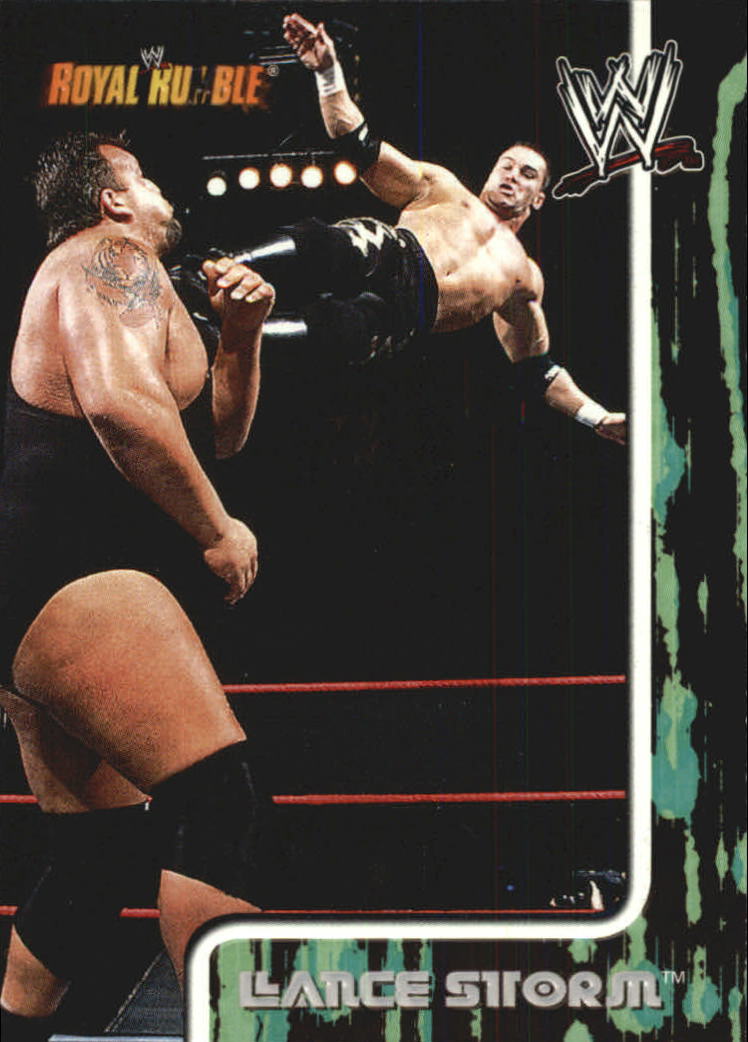 2002 Fleer WWE Royal Rumble #56 Lance Storm RC