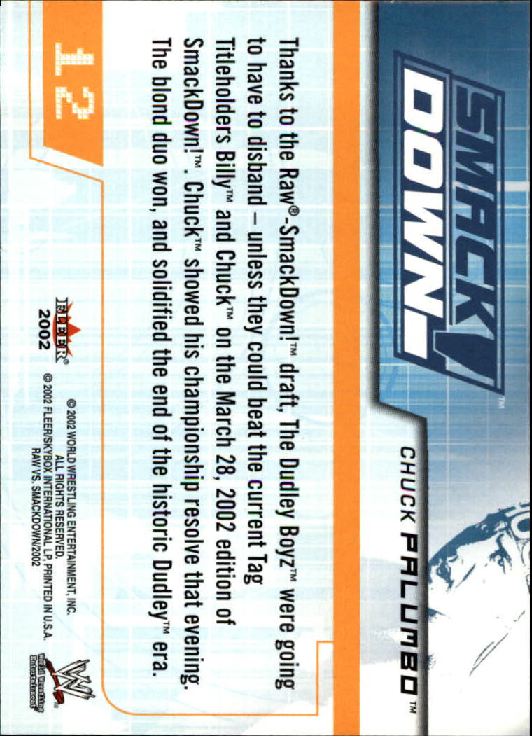 B5829- 2002 Fleer Wwe Raw Vs.Smackdown 1-90 + Einsätze -du Pick- 15 + Kostenlose - Bild 19 von 178