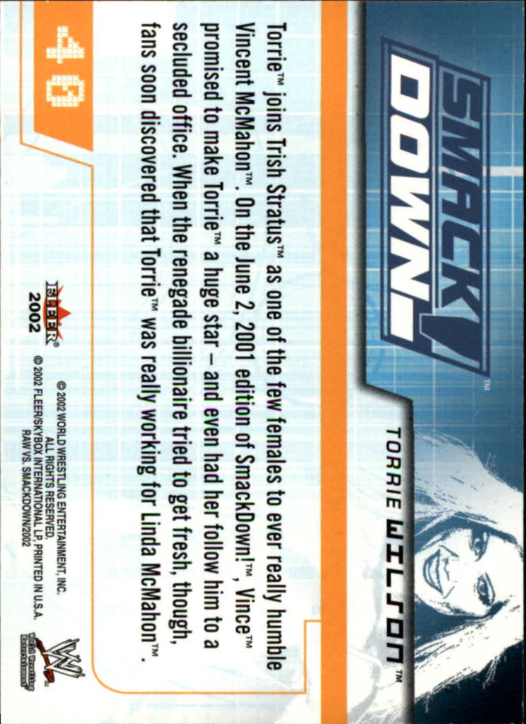 B5829- 2002 Fleer Wwe Raw Vs.Smackdown 1-90 + Einsätze -du Pick- 15 + Kostenlose - Bild 71 von 178