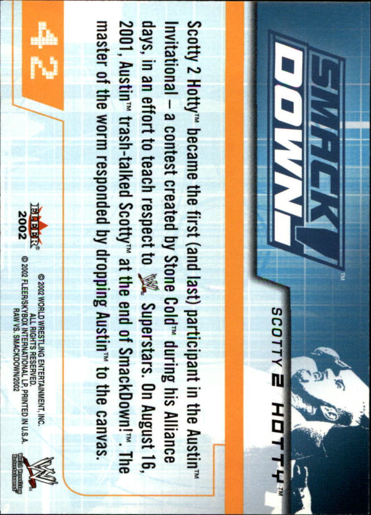 B5829- 2002 Fleer Wwe Raw Vs.Smackdown 1-90 + Einsätze -du Pick- 15 + Kostenlose - Bild 75 von 178