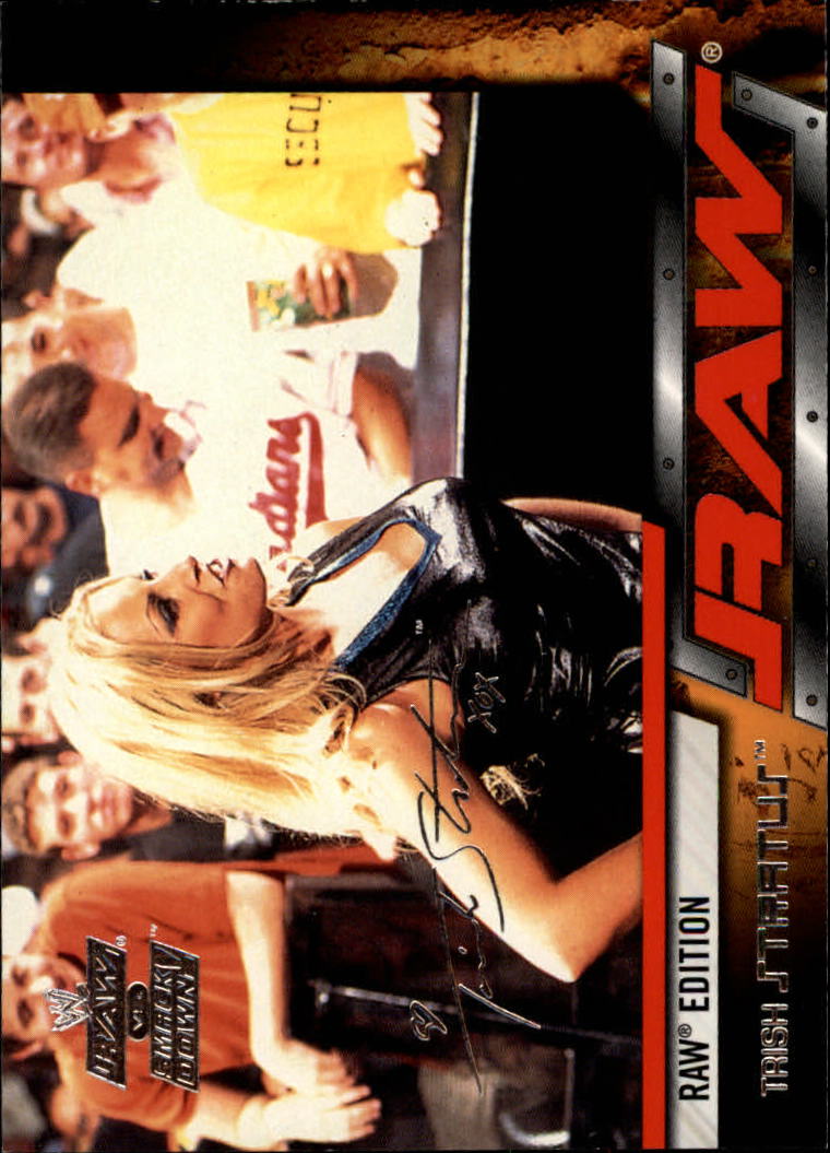 2002 Fleer WWE Raw vs. SmackDown #47 Trish Stratus
