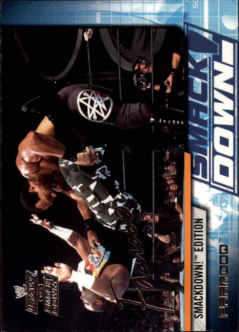 2002 Fleer WWE Raw vs. SmackDown #50 Faarooq