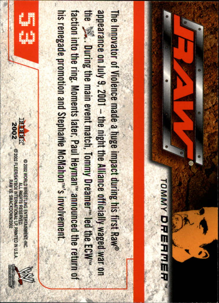 B5829- 2002 Fleer Wwe Raw Vs.Smackdown 1-90 + Einsätze -du Pick- 15 + Kostenlose - Bild 97 von 178