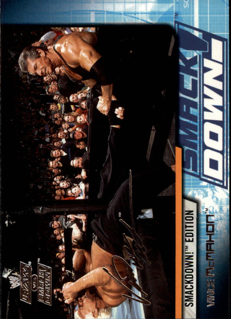 2002 Fleer WWE Raw vs. SmackDown #62 Vince McMahon