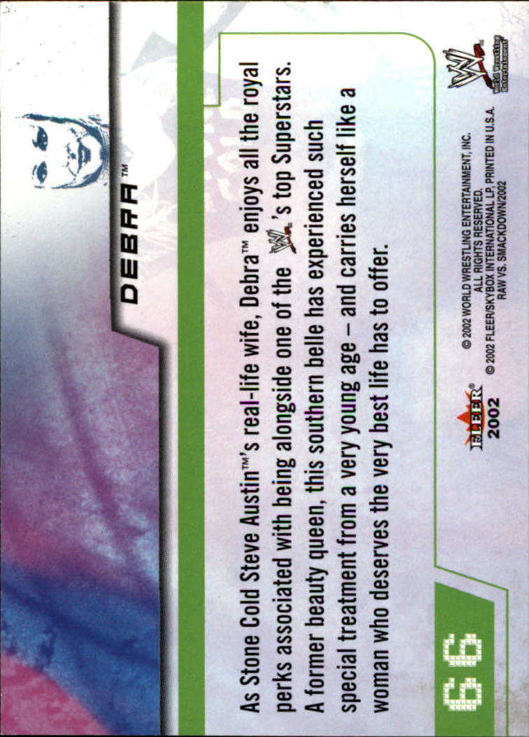 B5829- 2002 Fleer Wwe Raw Vs.Smackdown 1-90 + Einsätze -du Pick- 15 + Kostenlose - Bild 123 von 178