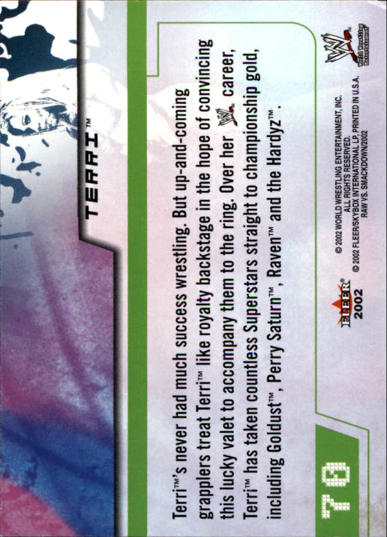 B5829- 2002 Fleer Wwe Raw Vs.Smackdown 1-90 + Einsätze -du Pick- 15 + Kostenlose - Bild 131 von 178