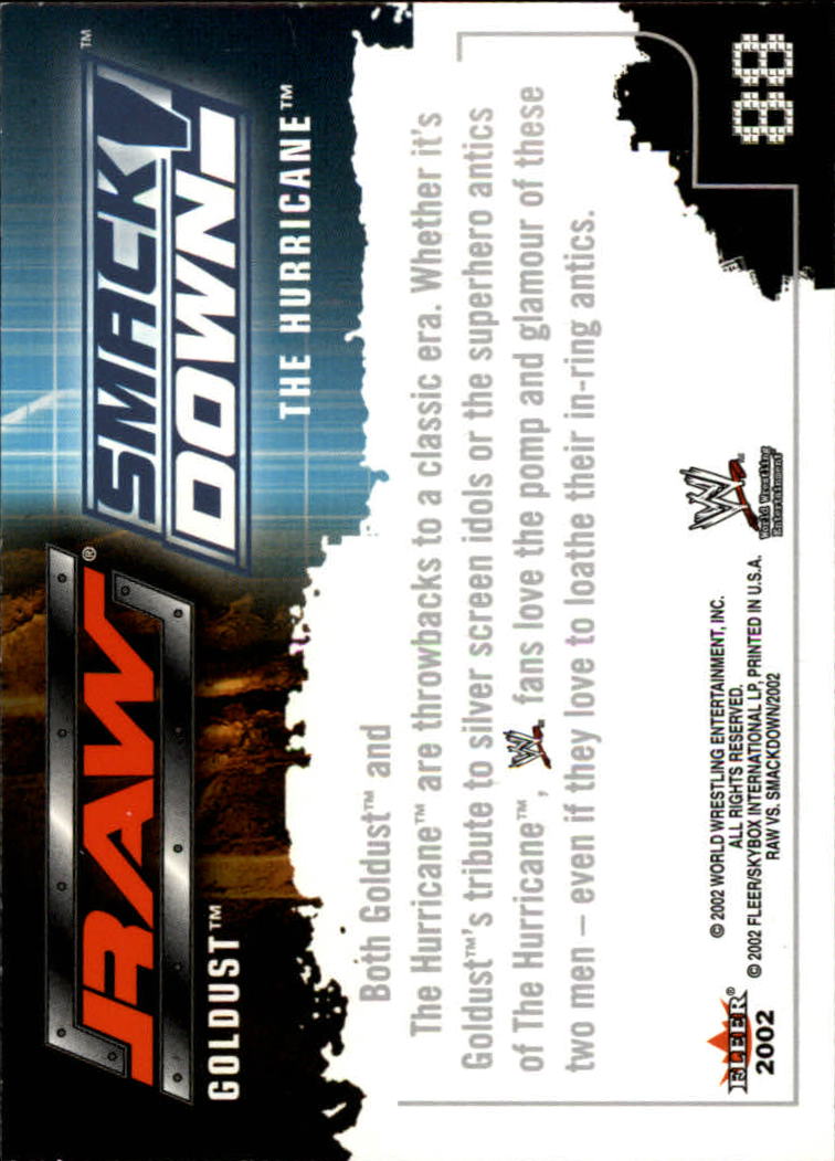 B5829- 2002 Fleer Wwe Raw Vs.Smackdown 1-90 + Einsätze -du Pick- 15 + Kostenlose - Bild 167 von 178