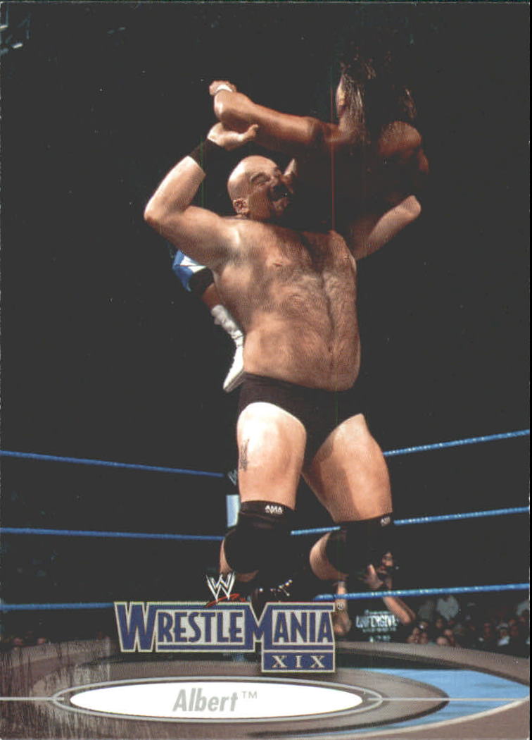 2003 Fleer WWE WrestleMania XIX #3 Albert