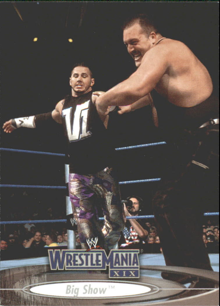 2003 Fleer WWE WrestleMania XIX #7 Big Show