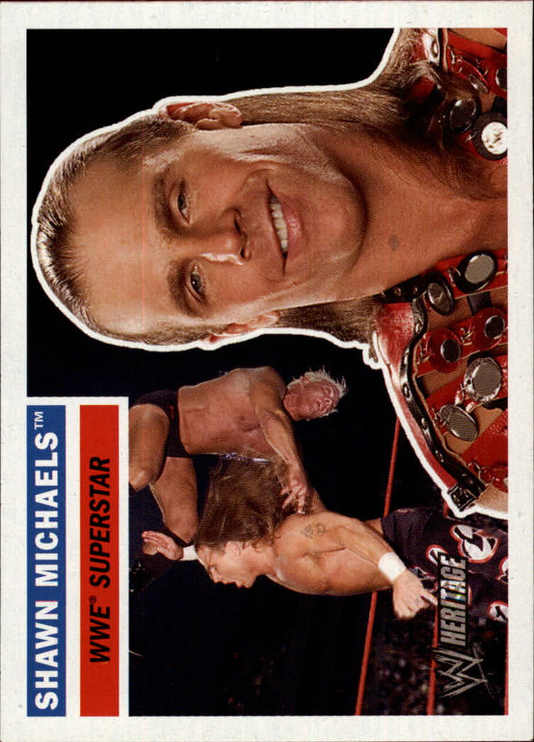 2005 Topps Heritage WWE #27 Shawn Michaels