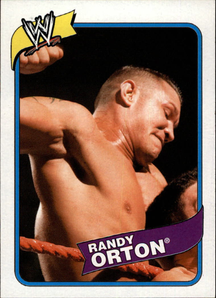 2007 Topps Heritage III WWE #55 Randy Orton