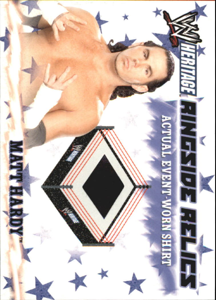 2007 Topps Heritage III WWE Event-Worn Ringside Relics #NNO Matt Hardy