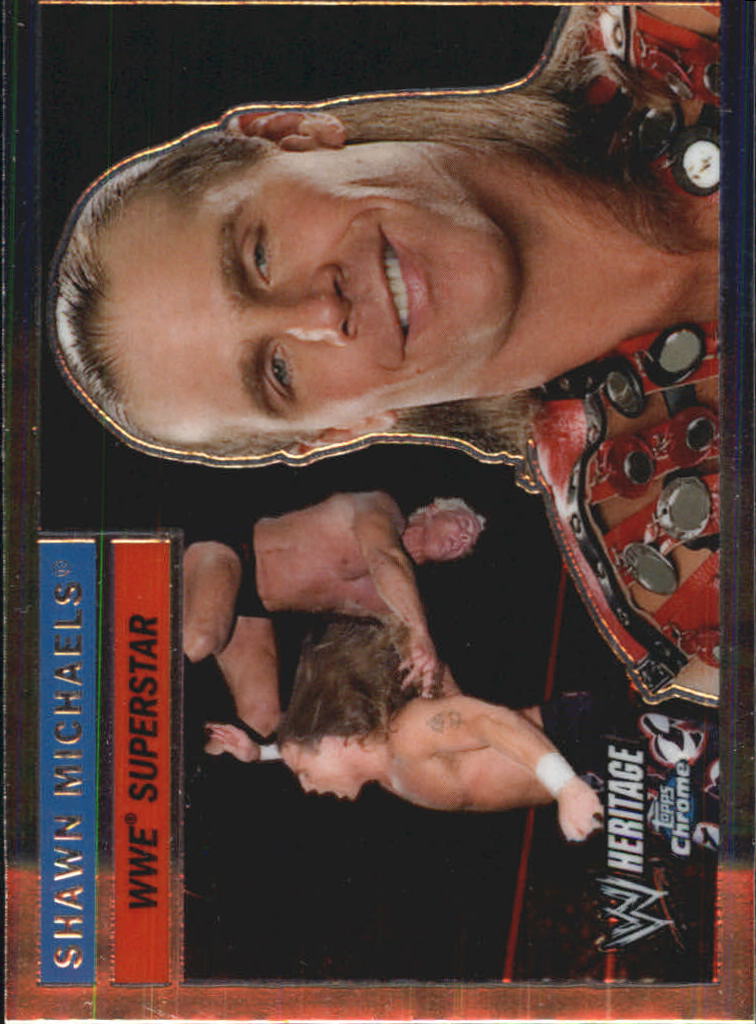 2006 Topps Heritage Chrome WWE #27 Shawn Michaels
