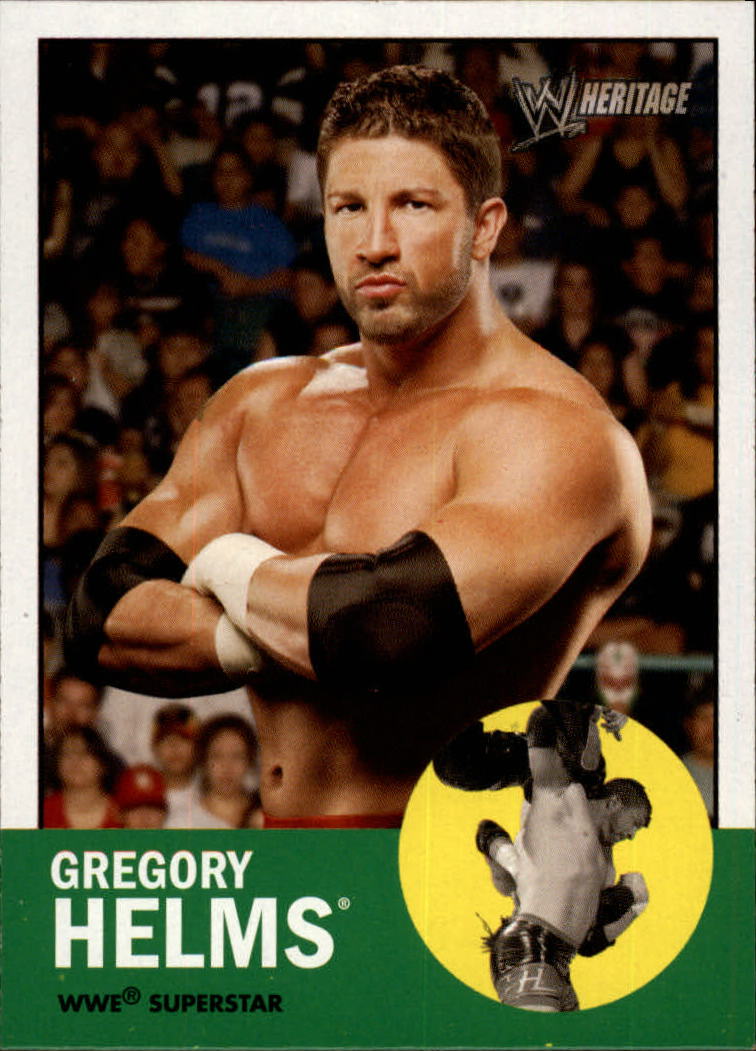 2006 Topps Heritage II WWE #8 Gregory Helms - NM-MT