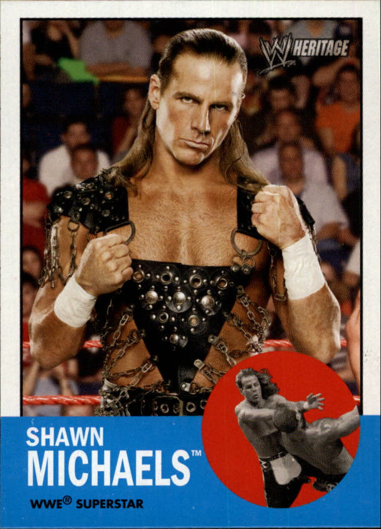 2006 Topps Heritage II WWE #27 Shawn Michaels