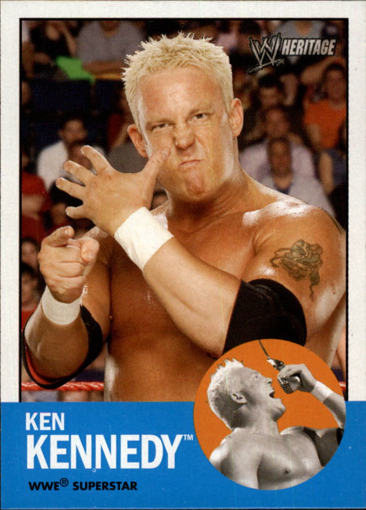 2006 Topps Heritage II WWE #35 Ken Kennedy RC