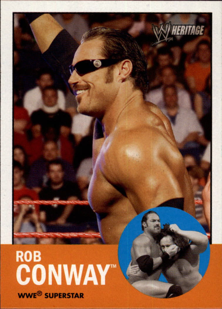 2006 Topps Heritage II WWE #57 Rob Conway