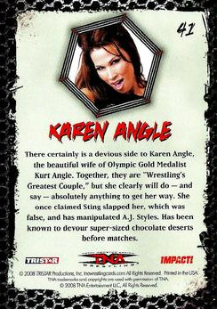 B3377- 2008 TRISTAR TNA Impact Cards 1-69 +Inserts -You Pick- 15+ FREE US SHIP - Picture 81 of 199