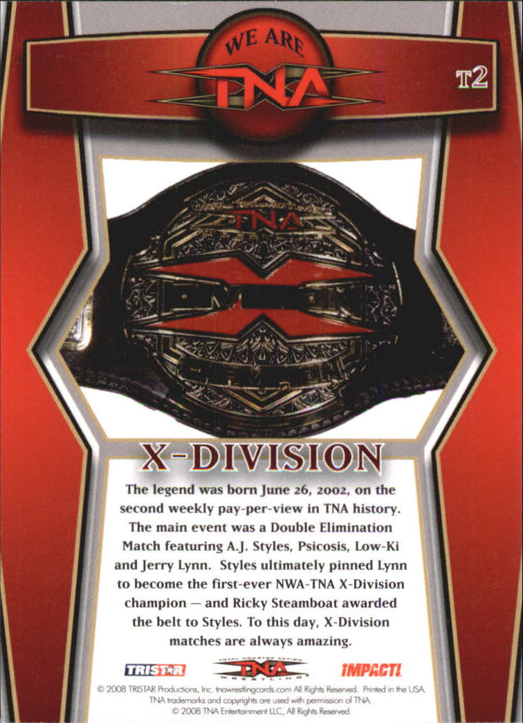 B3377- 2008 TRISTAR TNA Impact Cards 1-69 +Inserts -You Pick- 15+ FREE US SHIP - Picture 189 of 199