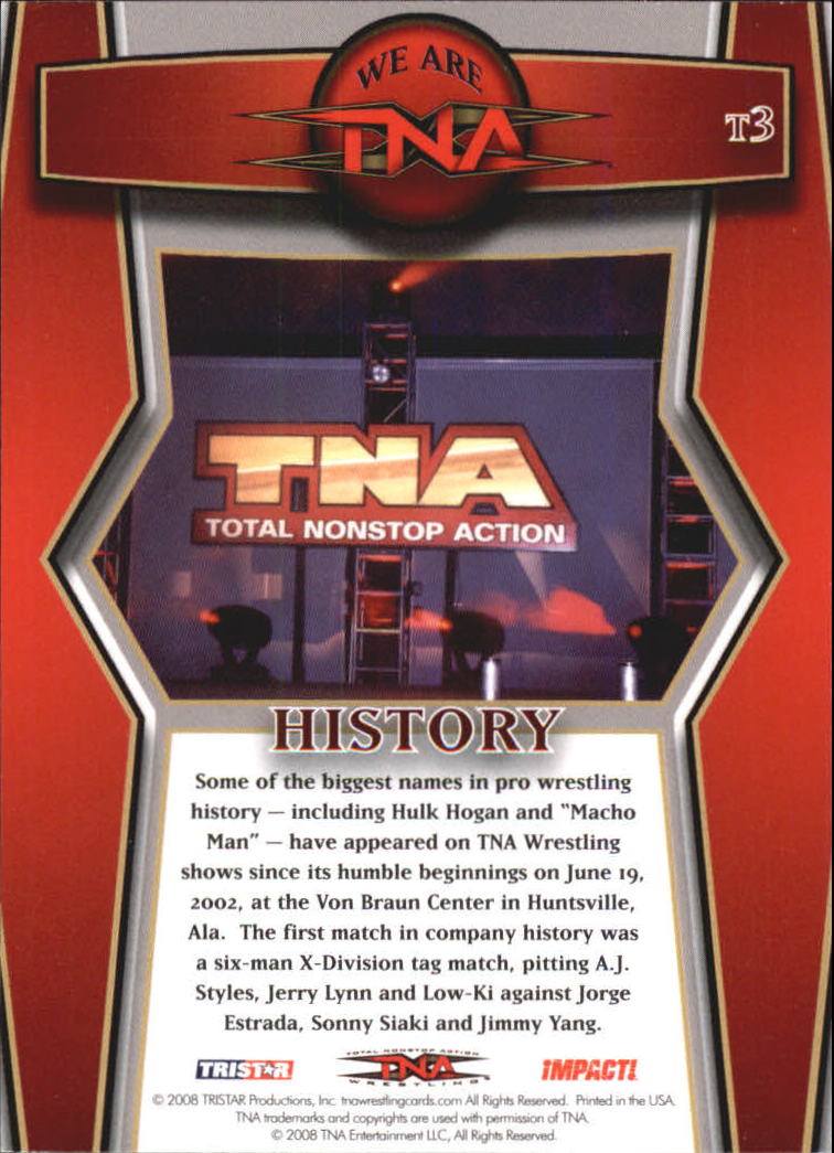 B3377- 2008 TRISTAR TNA Impact Cards 1-69 +Inserts -You Pick- 15+ FREE US SHIP - Picture 191 of 199